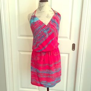 A Karina Grimaldi Gardenia silk print mini